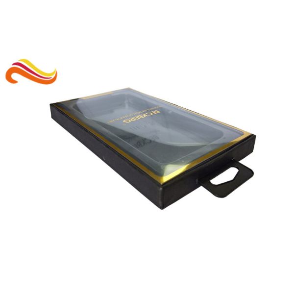 PVC/PP/PET Plastic Box Electronic Product Packaging Cellphone Case With Rigid Board
