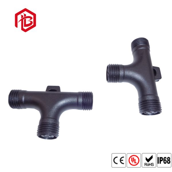 T-Type Tee Waterproof Wire, Floor Heating Farm, Breeding Light String, Parallel Wire, Outdoor LED Waterproof Connector