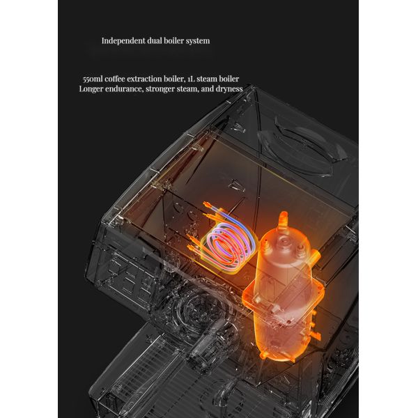 Fully Automatic Electric Drip Coffee Machine with Bluetooth Smart and Copper Material