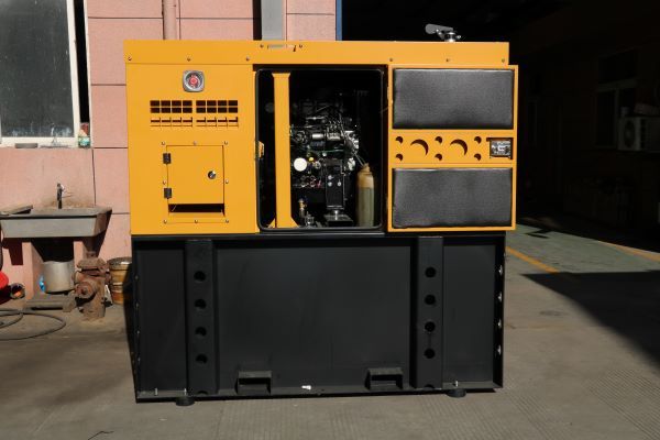 15kW Silent Diesel Generator Set - Front View