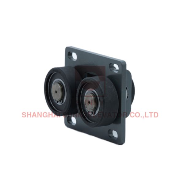 SS304 Diameter 53mm Home Elevator Roller Guide Shoe Elevator Parts