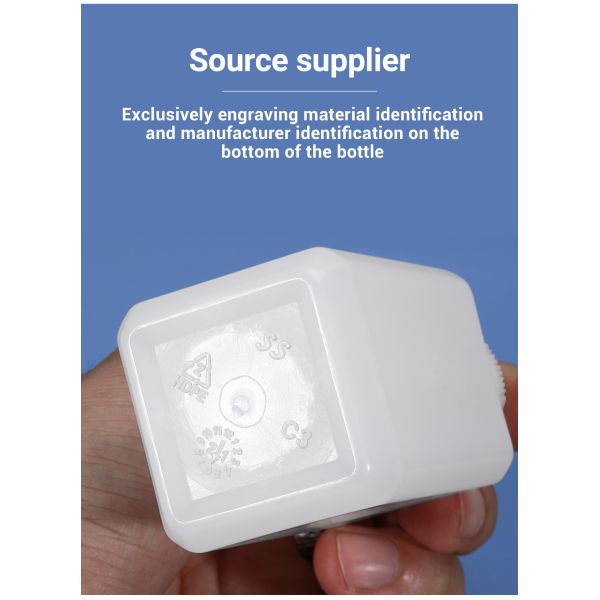 Silkscreen Printing Reagent Containers Plastic Packaging Bottles For Laboratory Chemicals