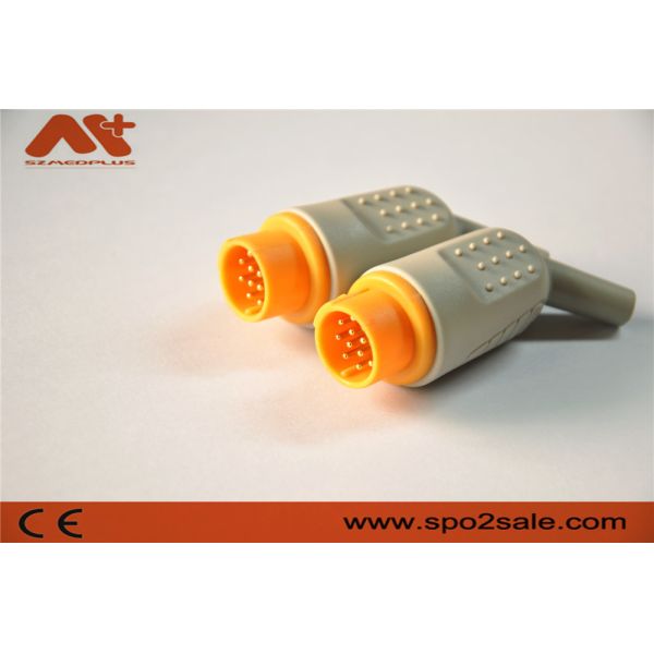 IBP connector accessory compatible for Kontron IBP adapter cable with 12pin yellow color