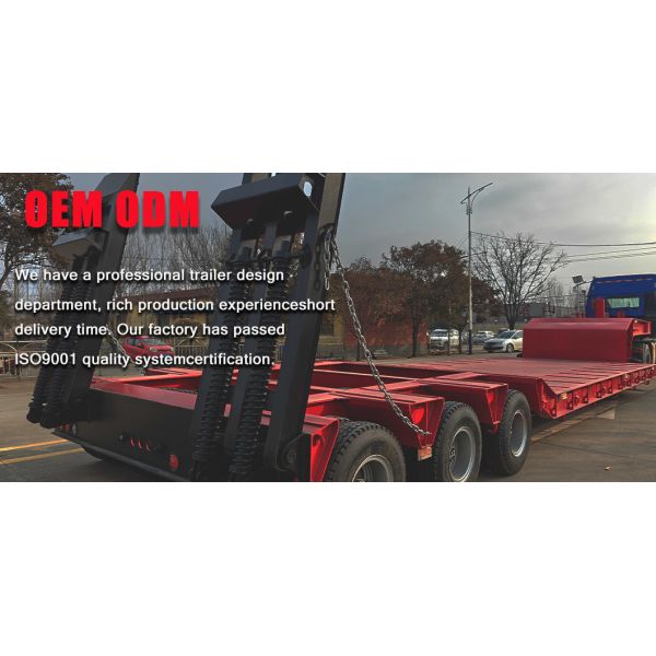 Low Bed Lowbed Lowboy Loader Drop Deck Heavy Duty Dolly Semi Trailer