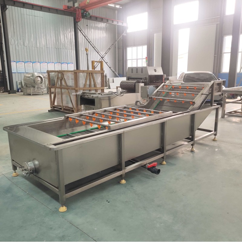 Commercial Automatic Fruit and Vegetable Washing Machine Bubble Cleaning Machine