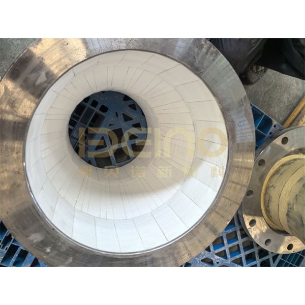 Composite Ceramic Lining Pipe for Erosion Resistance in Material Transportation Abrasion Resistance Ceramic Lining Pipe