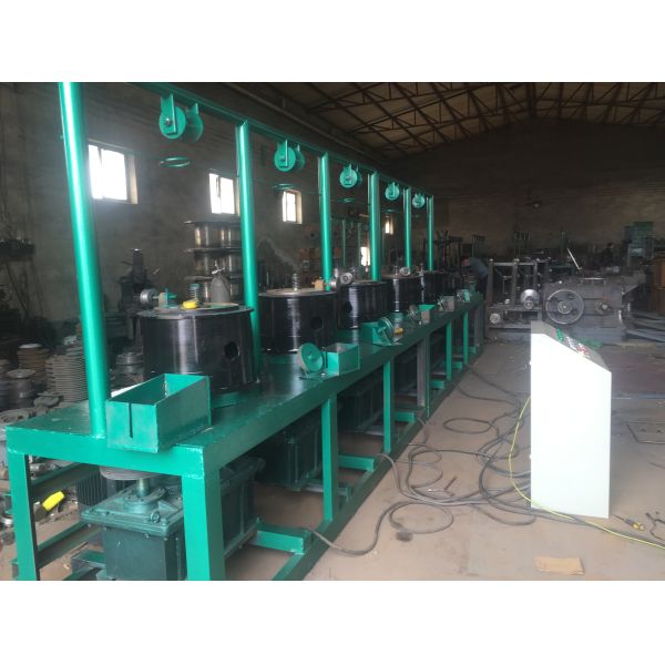 Pulley Type Automatic Wire Drawing Machine With CE / ISO9001 Certification