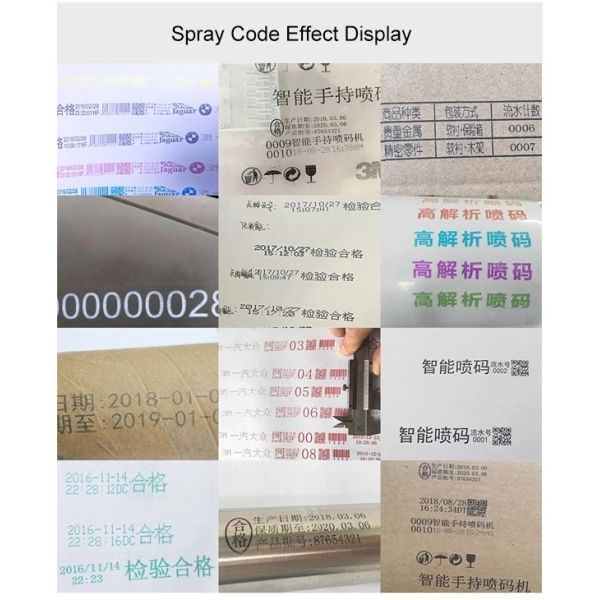 Easy to Operate Portable Handheld Digital Printer for All Bottle Plastic Bag Surfaces