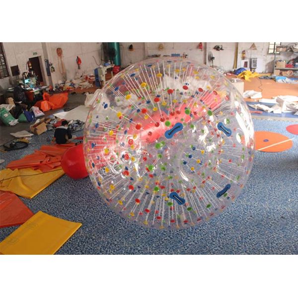 Colorful Relaxing Inflatable Bumper Ball Rental 2.5m / 3.0m Diameter For Child
