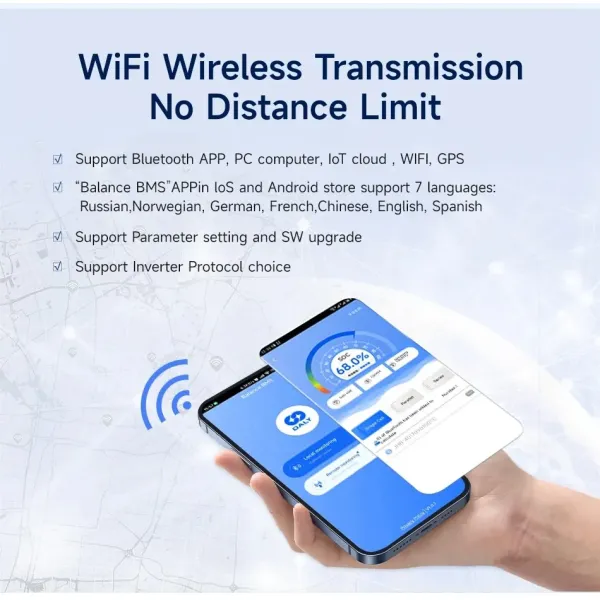 Bluetooth-Connected Daly Smart 8s BMS with Active Balancing Tech