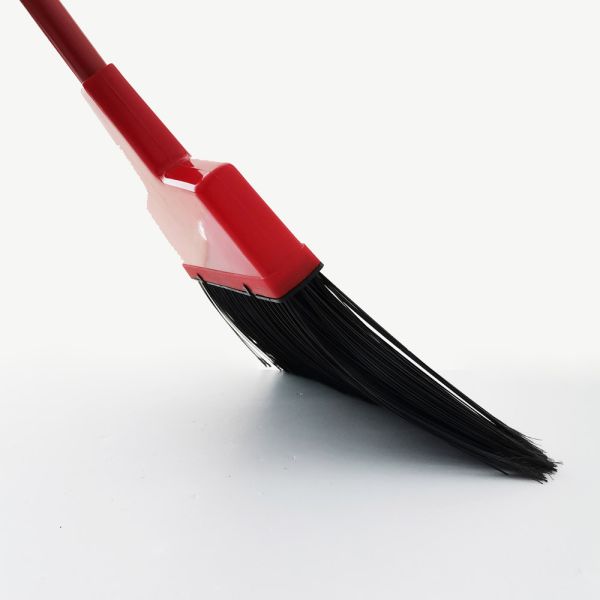 13" Dust Push Broom Large Precision Angle Broom Metal Handle