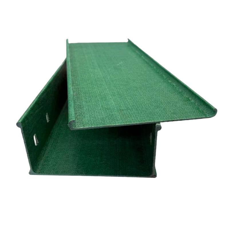 Corrosion Resistant FRP Solid Cable Tray Acid Alkali Proof Construction Insulation Solution
