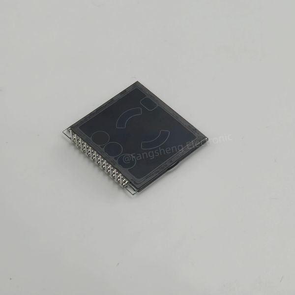 Custom VA Segment Code Liquid Crystal Display for Dog training equipment VA Negative Segment LCD Panel