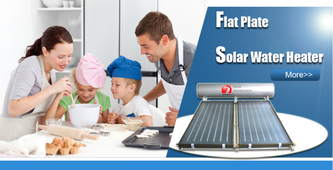 CE ISO FPC Evacuated Copper TP2 Flat Plate Solar Collector 0