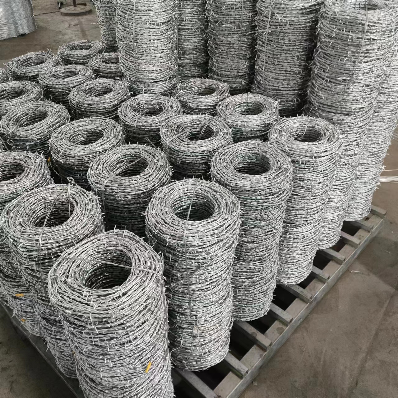 Barbed wire product display 4