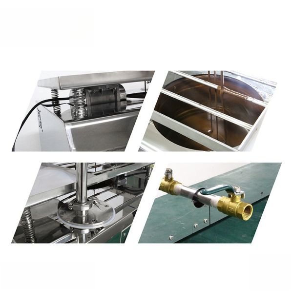 Chocolate Power 1KW Precise Temperature Control Automatic Chocolate Tempering Machine
