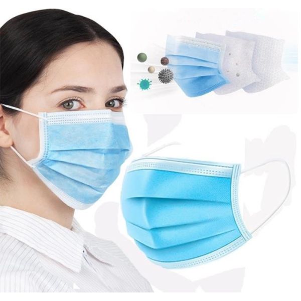 Surgical OEM 17.5*9.5cm Disposable Earloop Face Mask