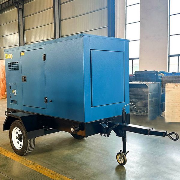 Portable Silent High Efficiency Diesel Generator for Mining Operations