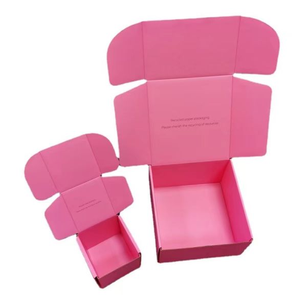 Mailer Box Manufacture Customized Colored Corrugated Boxes With Custom Logo Printed, Durable Apparel Packaging Boxes For Cloth