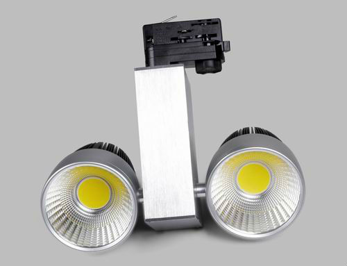Track mounted adjustable LED spot light 30w