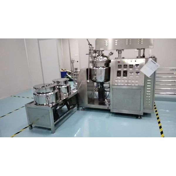 Buy SUS316L Vacuum Emulsifying Machine 50L For Cosmetics Liquid Soap at wholesale prices