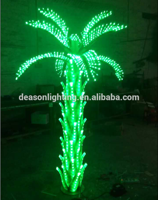 outdoor led palm tree lights