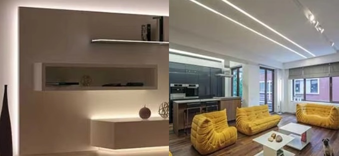 Zigzag S Bend LED Tape Flexible LED Strip Lighting Solution for Modern Interior