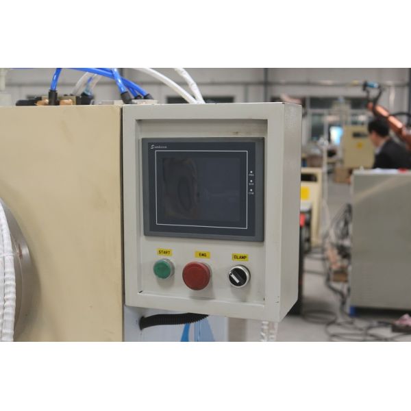 Automatic Circular MIG Steel Pipe Cover Welding Machine with Automatic Rotating Device