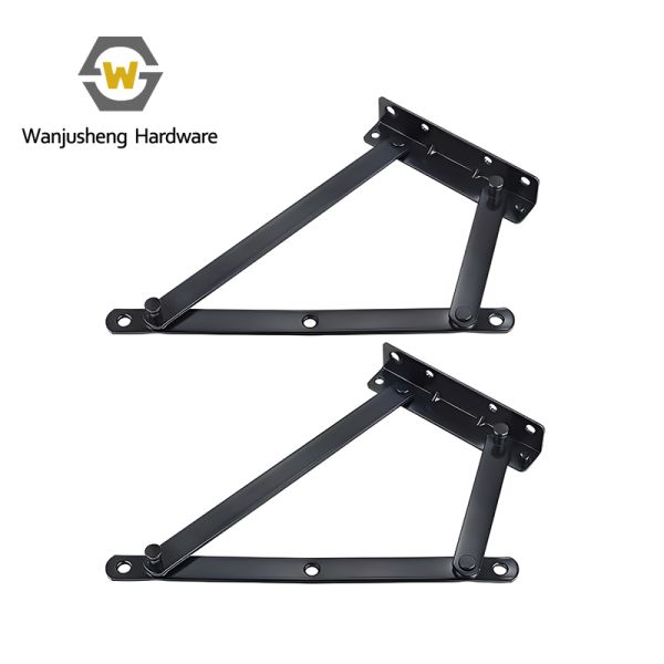 Thickened Foldable Triangular Spring Hinge Bed Board Sofa Frame Cushioned One-Piece Hinge Storage Bed Hinge