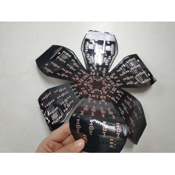 Double Layer Board Fire Protection Level V0 Customizable Design Flexible Printed Circuit Board for Beauty and Medical Equipment