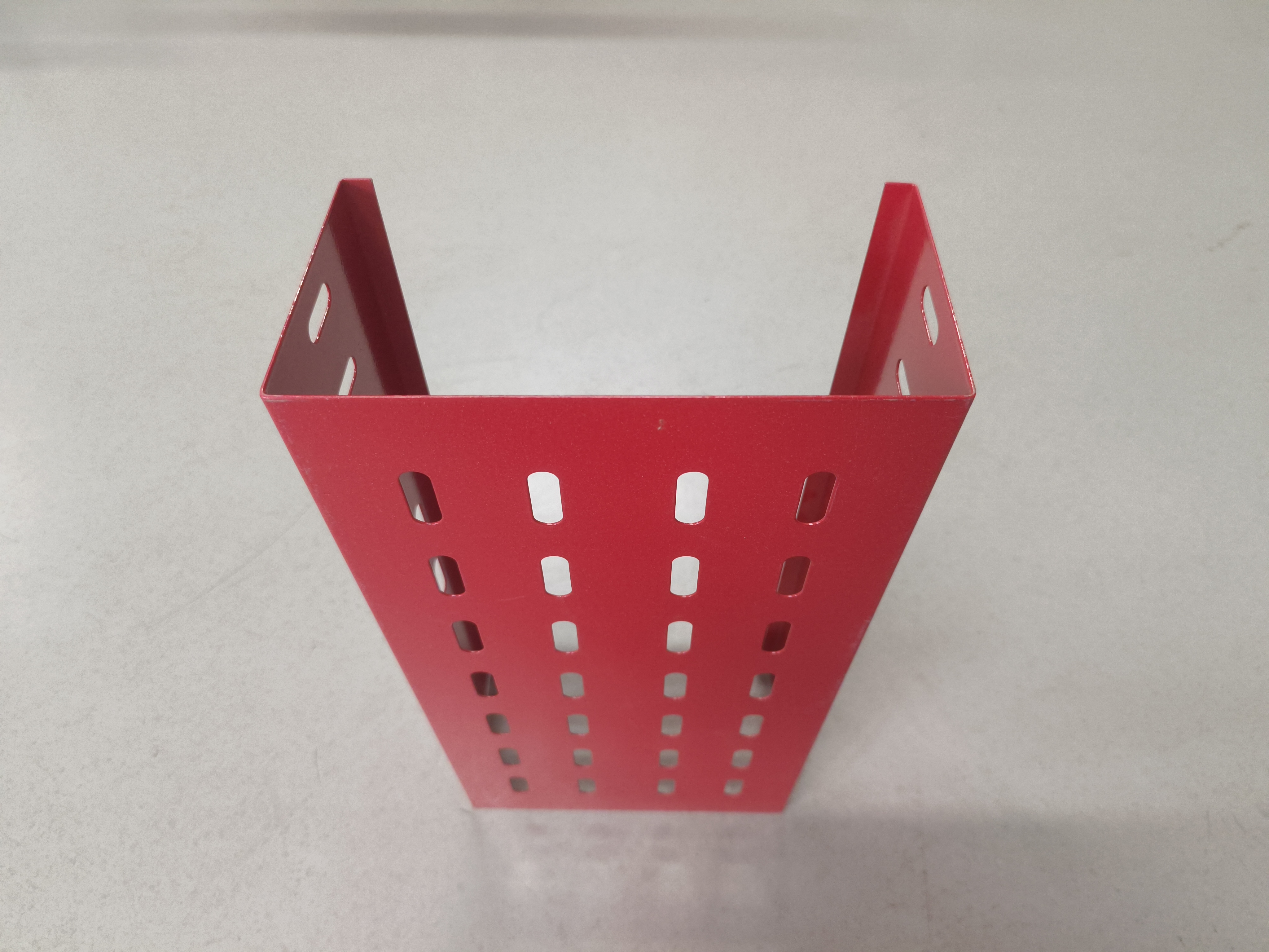 Ventilated Perforated Cable Support Tray | Custom Dimension Powder Coated Cable Tray for Electrical & Telecom Cabling