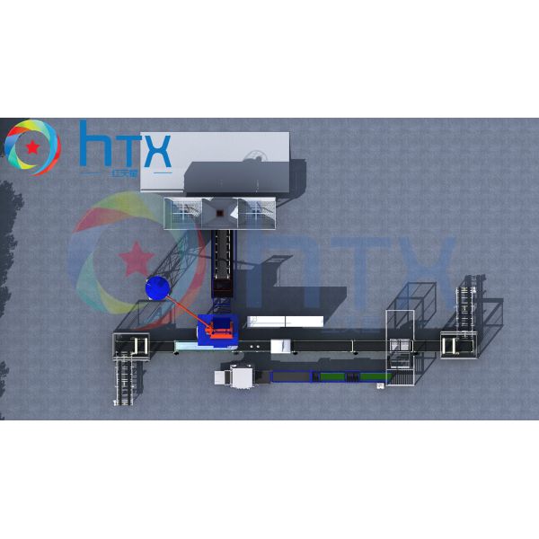 Automatic Casting Wet Doser Line Quartz Slab Artificial Stone Production Line