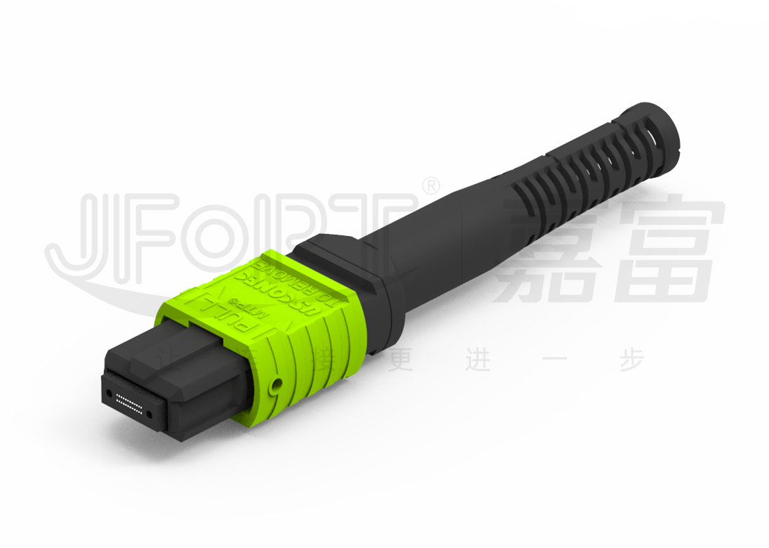 12 Core MPO Trunk Cable Multimode 50/125 3.0mm LSZH Aqua B Polarity Patch Cord