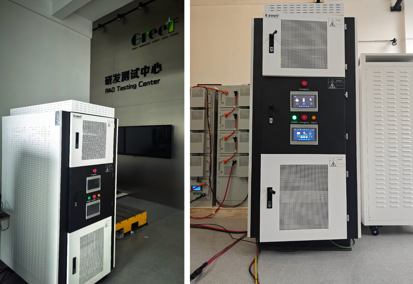 GREEF ENERGY On Grid Controller technical diagram