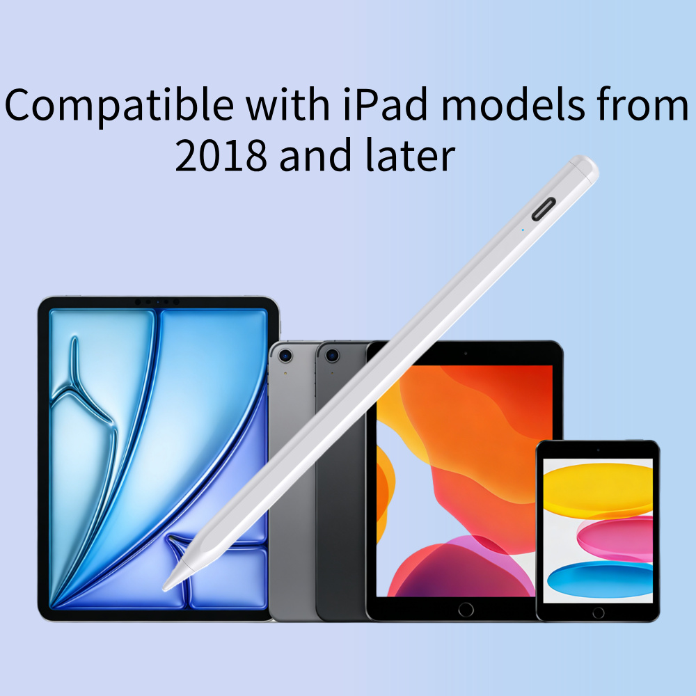 Bluetooth Connection App DIY Function Active Stylus Capacitive Pen 2nd Gen Pencil for Ipad