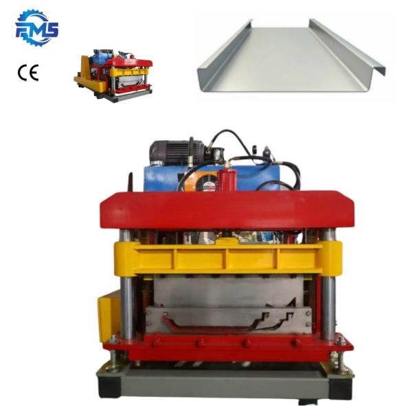 Portable Snap Lock Standing Seam Roll Forming Machine For 0.3-0.8mm Thickness