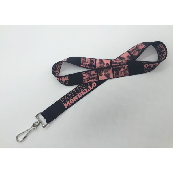 promotional sublimation polyester exhibition lanyard with customized logo