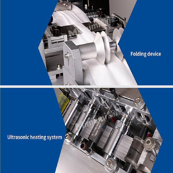 8.5kw Fully Automatic Mask Making Machine / Face Mask Production Line