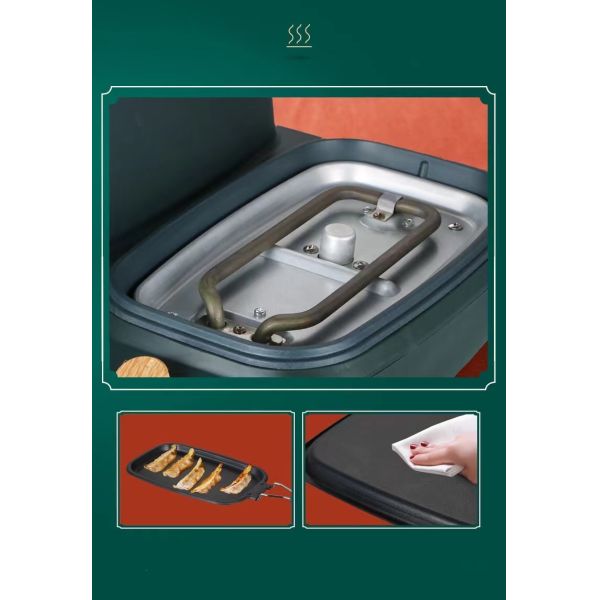 New design dinner soup breakfast toaster set kettle coffee maker