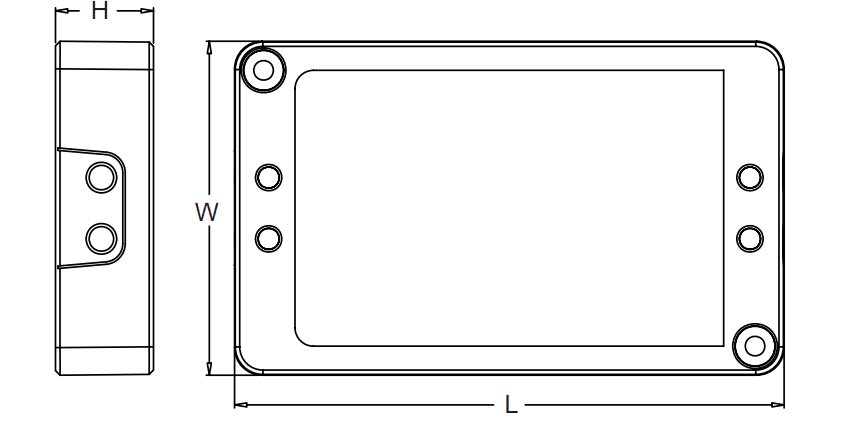 16 - 28V Panel Light Microwave Movement Sensor Driver 8w 300mA Approved CE