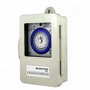 Quality IP65 waterproof timer TB35R 24hours Mechanical clock time switch box for sale