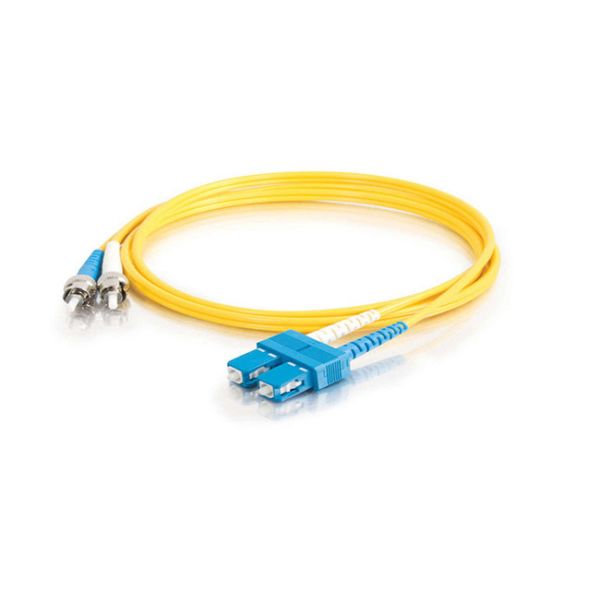 SC-ST Duplex Fiber Optic Patch Cables Premium Quality SM 9 / 125 G652D