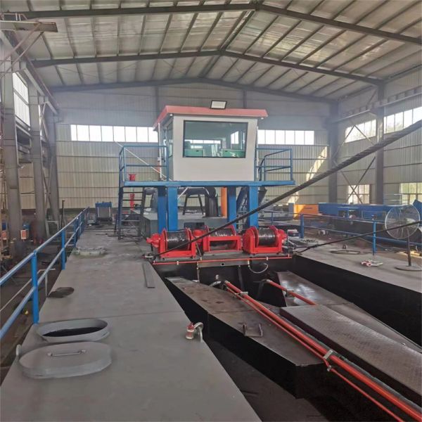 Diesel Engine River Sand Pump 6 Inch Cutter Suction Dredger