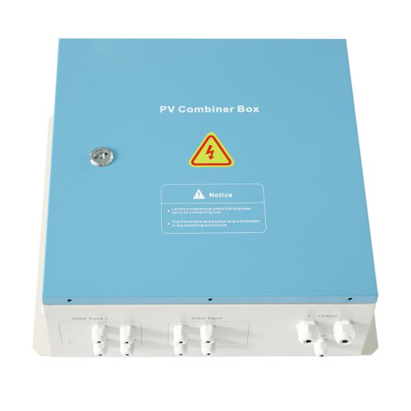 Photovoltaic Array 6 String PV Solar Iron Material DC Combiner Boxes for Solar Power System