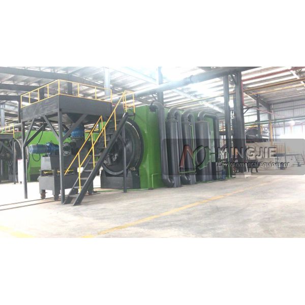 Converting Solid Waste to Diesel with Batch Type Mingjie Pyrolysis Machine Solution