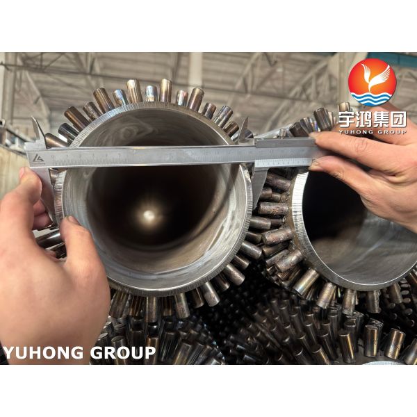 Studded Tubes Base Tube ASTM A335 P22 High Temperature Resistant
