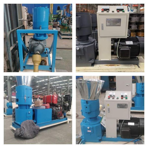 30kw Electric Feed Pellet Mill 300-400kg/H Rabbit Feed Pellet Mill For Poultry Feed