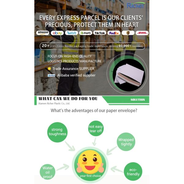 Versatile Kraft Honeycomb Mailer Pouch Ideal for Multi-Industry Packaging Needs