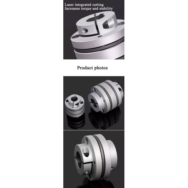 Shock Absorption Shaft Coupler High precision Shaft Connector Corrosion Resistant