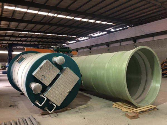 Multi Function Submersible Prefabricated Pump Station For Wastewater Treatment